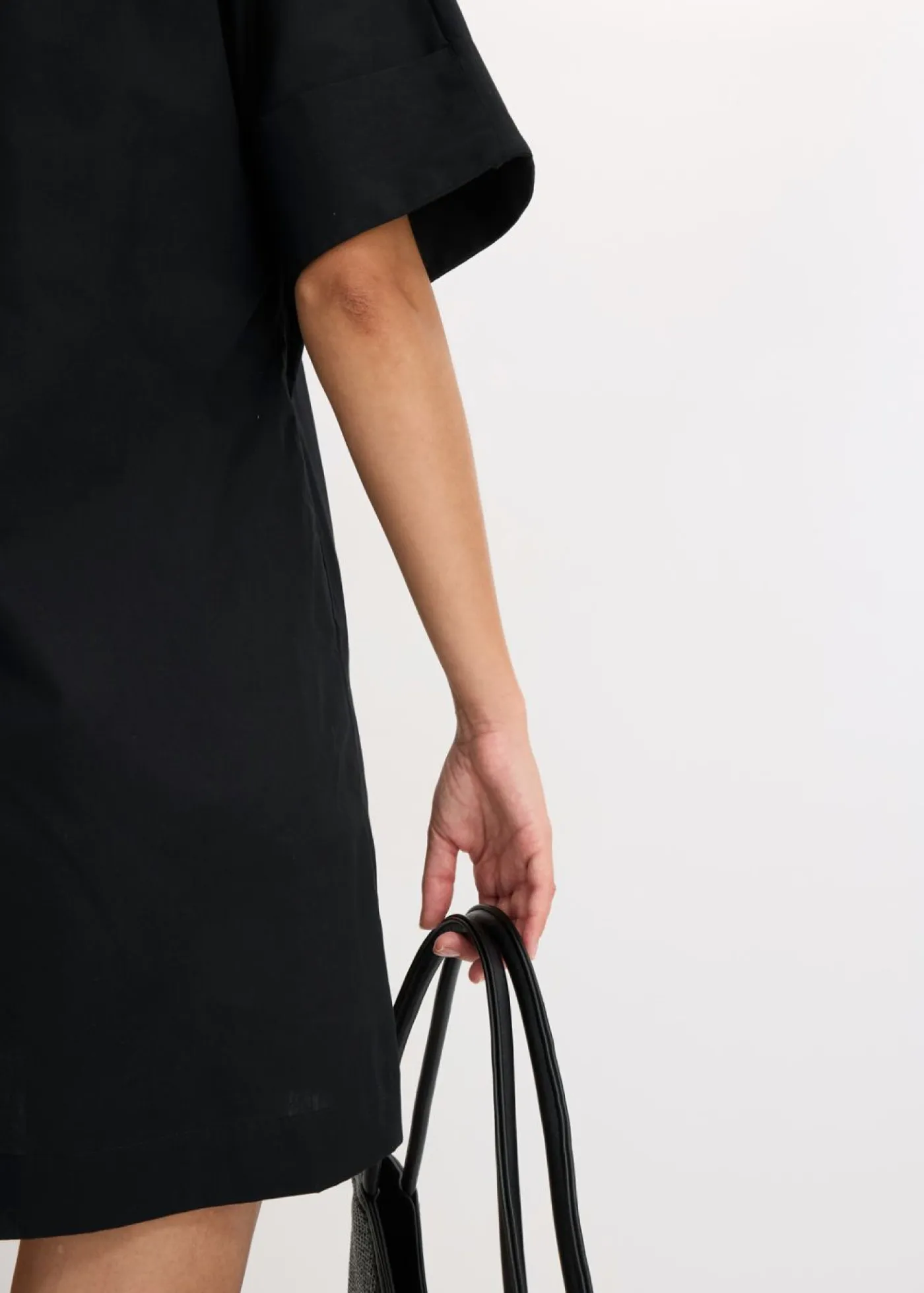 Hot Vestido tipo túnica de algodón orgánico puro Mujer Esenciales|Vestidos