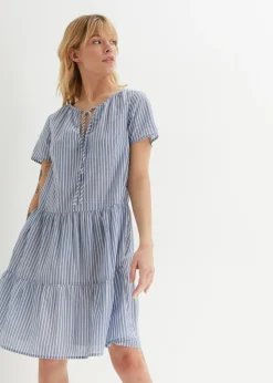 Vestido tipo túnica de algodón puro para verano Mujer Vestidos