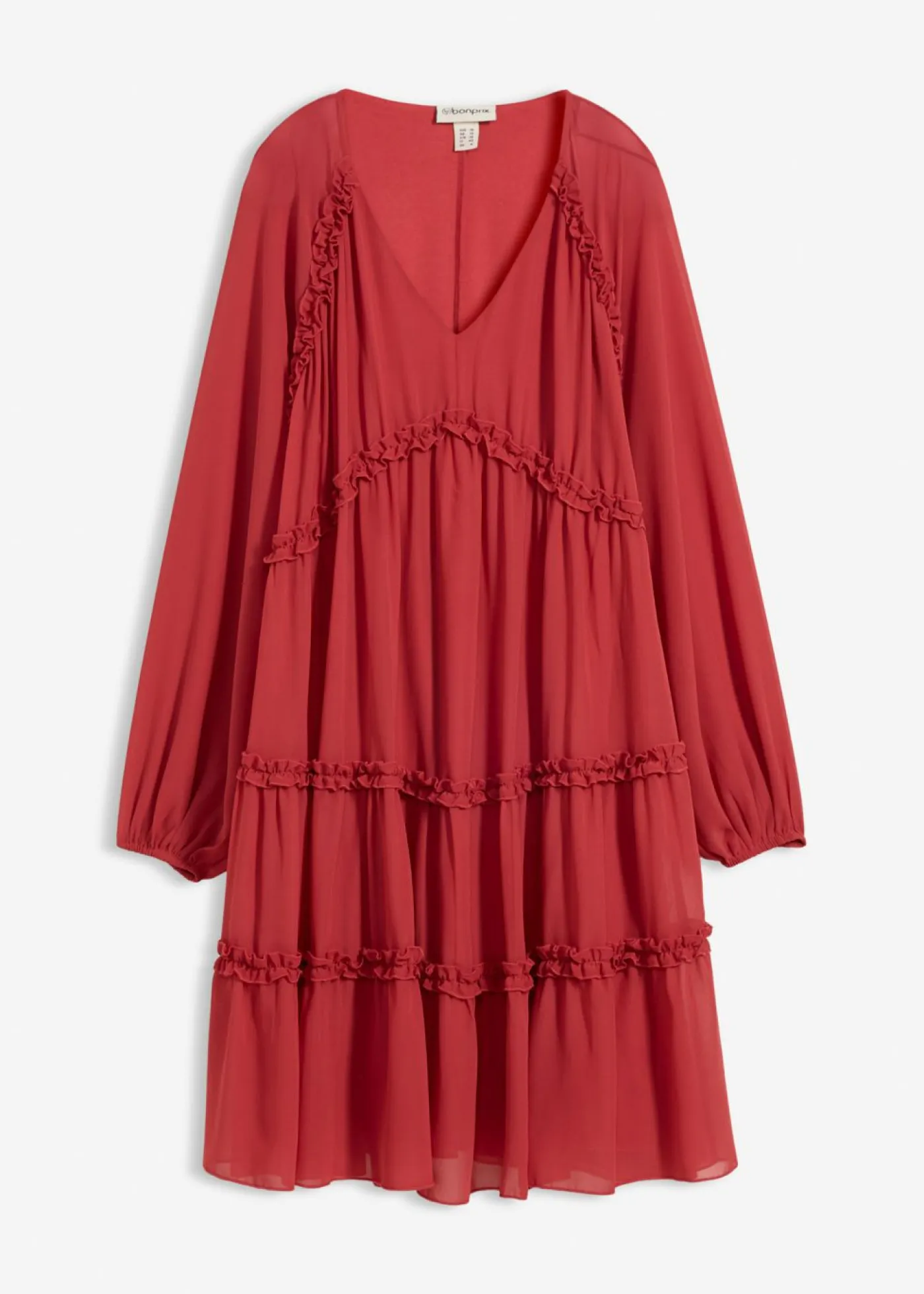 Online Vestido tipo túnica de gasa estructurada Mujer Vestidos|Novedades