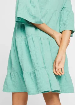 Clearance Vestido tipo túnica de muselina Mujer Vestidos