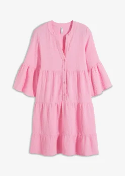Clearance Vestido tipo túnica de muselina Mujer Vestidos