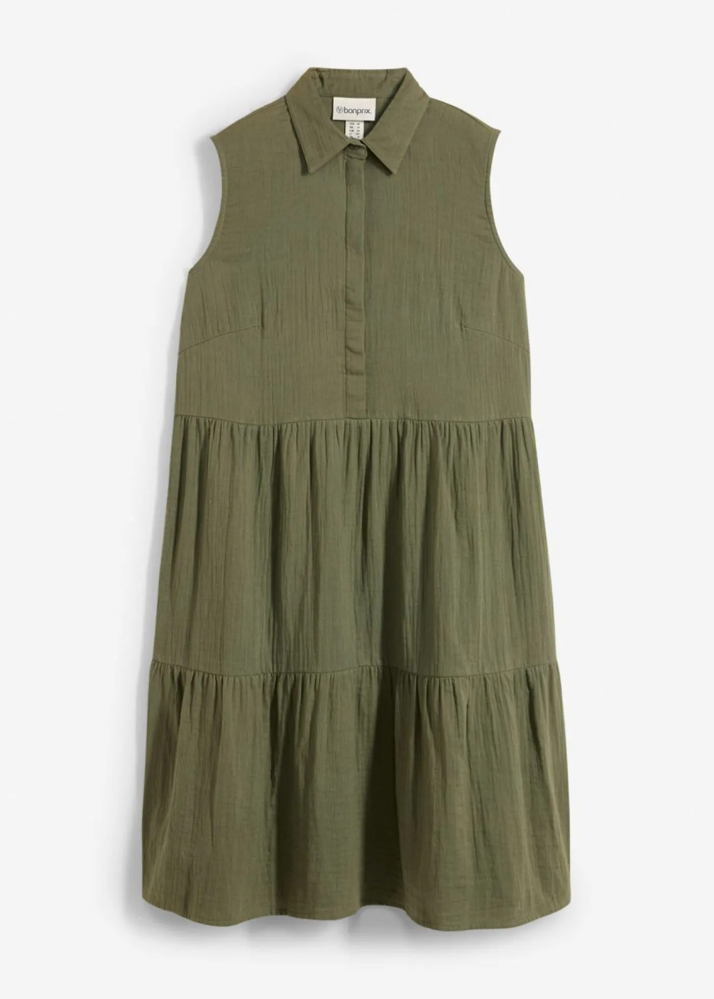 Hot Vestido tipo túnica de muselina ligera Mujer Vestidos