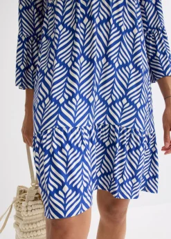 New Vestido tipo túnica de punto de mezcla de viscosa suave Mujer Vestidos