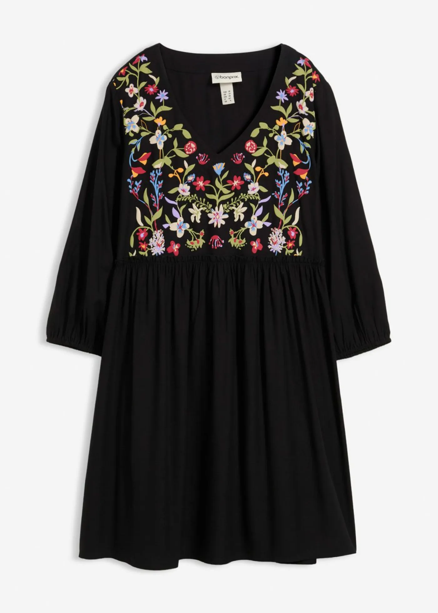 Vestido tipo túnica de viscosa fluida Mujer Vestidos