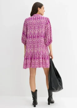 Best Vestido tipo túnica de viscosa suave Mujer Vestidos