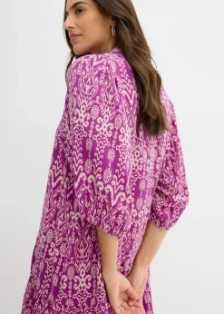 Best Vestido tipo túnica de viscosa suave Mujer Vestidos