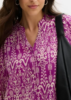 Best Vestido tipo túnica de viscosa suave Mujer Vestidos