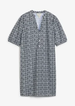 Online Vestido tipo túnica de viscosa fluida Mujer Vestidos