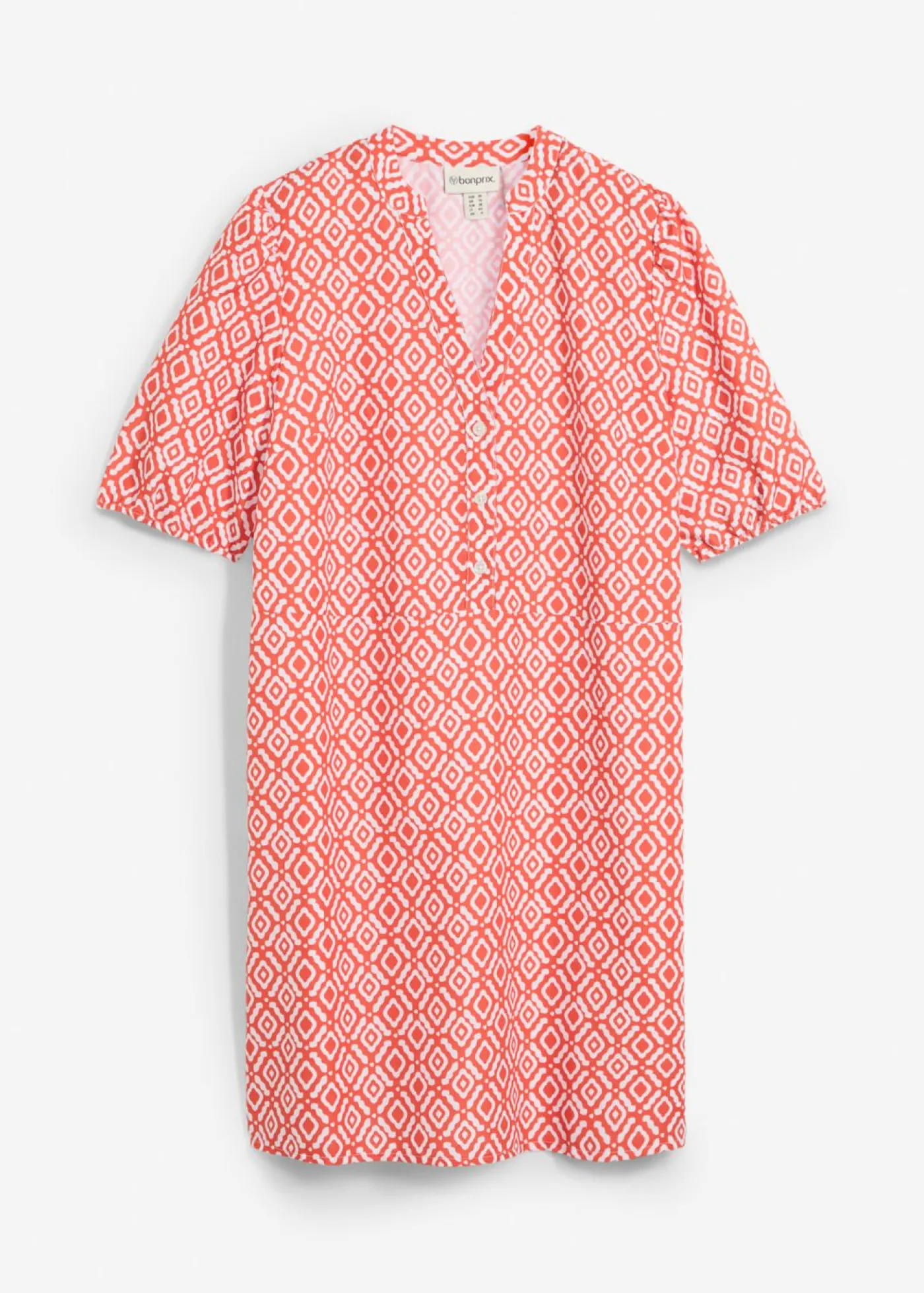 Online Vestido tipo túnica de viscosa fluida Mujer Vestidos