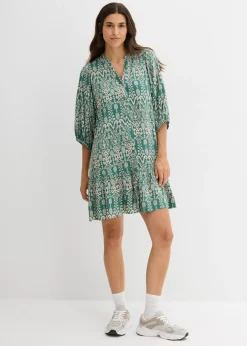 Sale Vestido tipo túnica de viscosa suave Mujer Vestidos