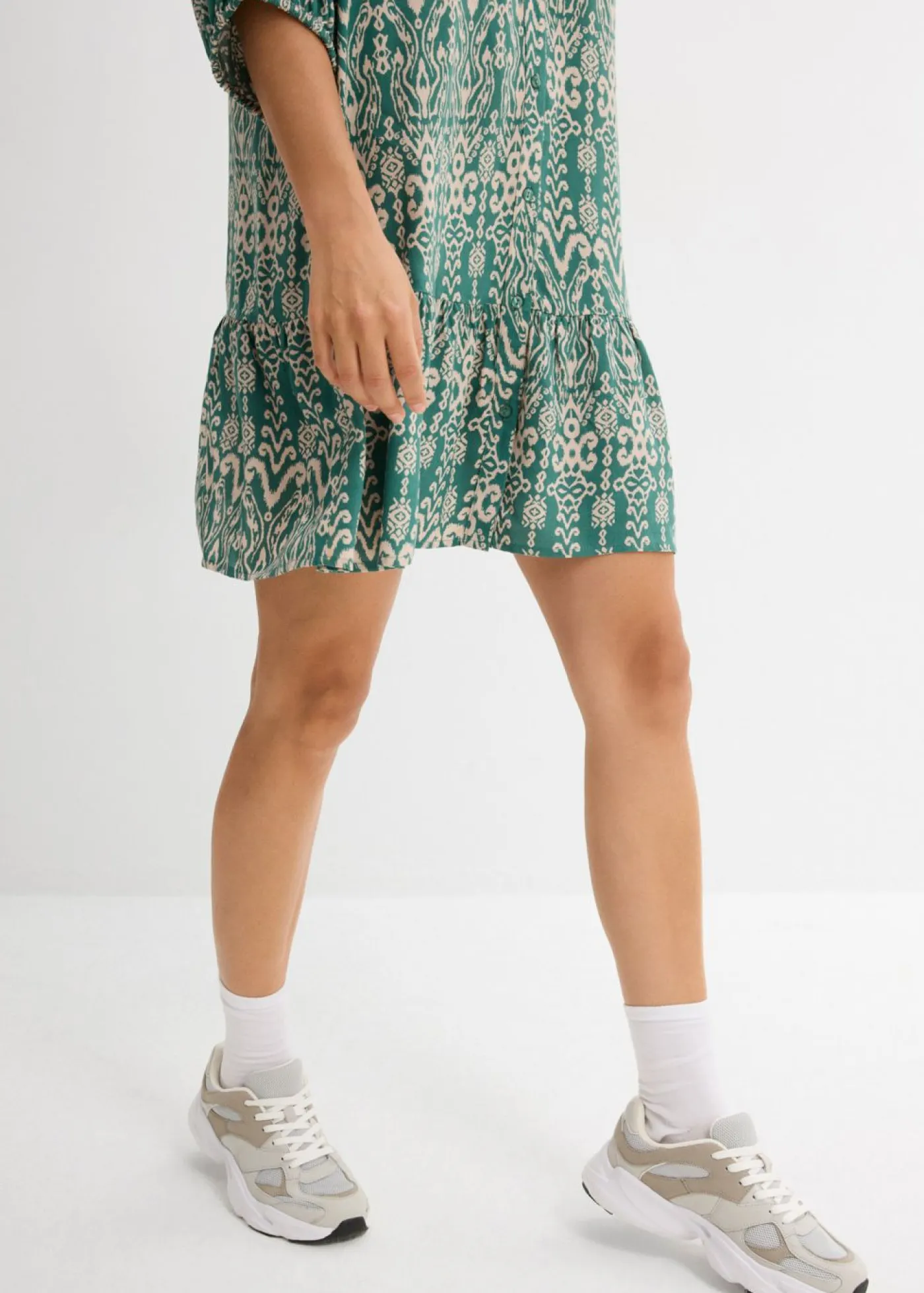 Sale Vestido tipo túnica de viscosa suave Mujer Vestidos