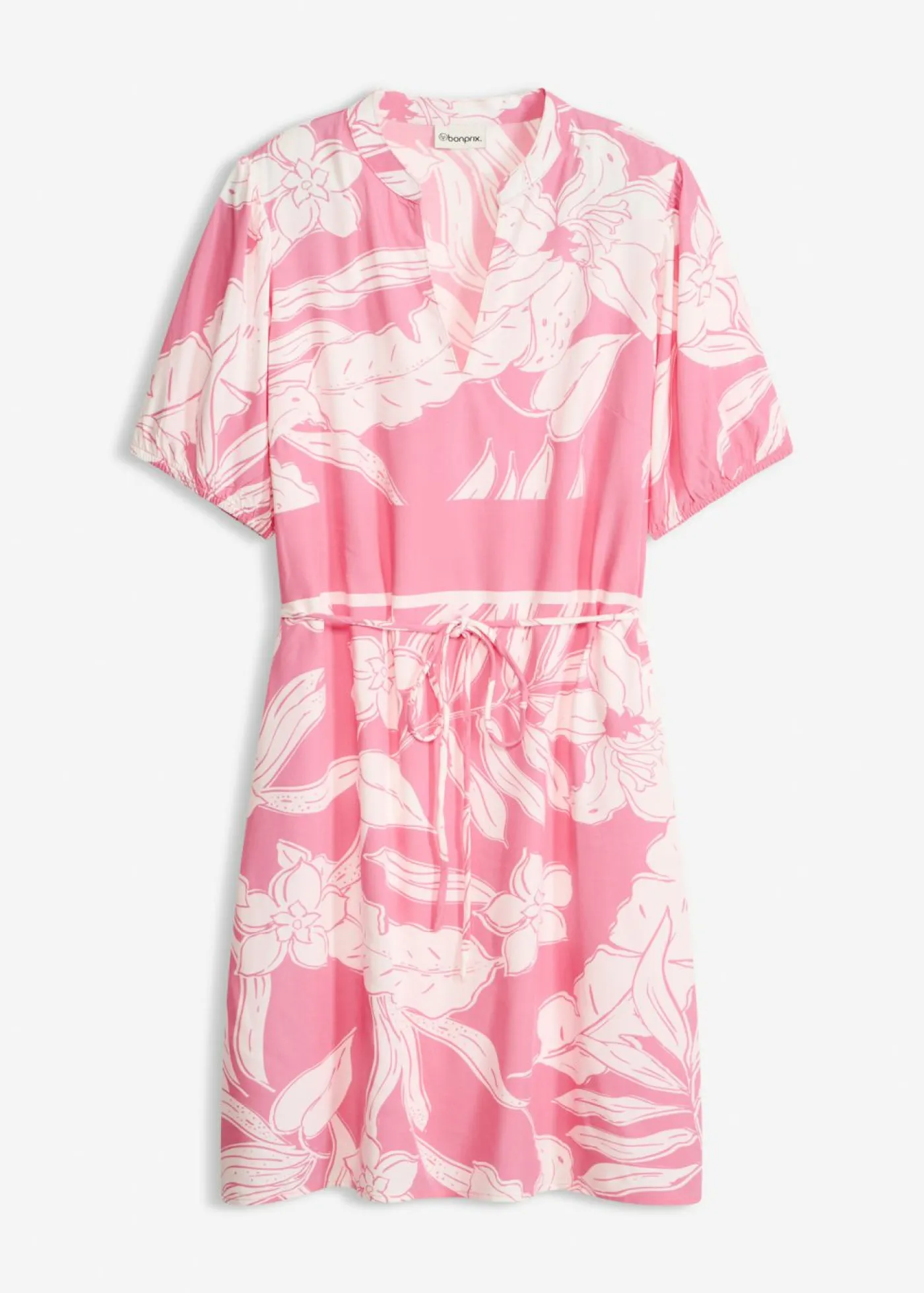 Best Vestido tipo túnica de viscosa fluida Mujer Vestidos|Novedades