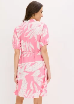 Best Vestido tipo túnica de viscosa fluida Mujer Vestidos|Novedades