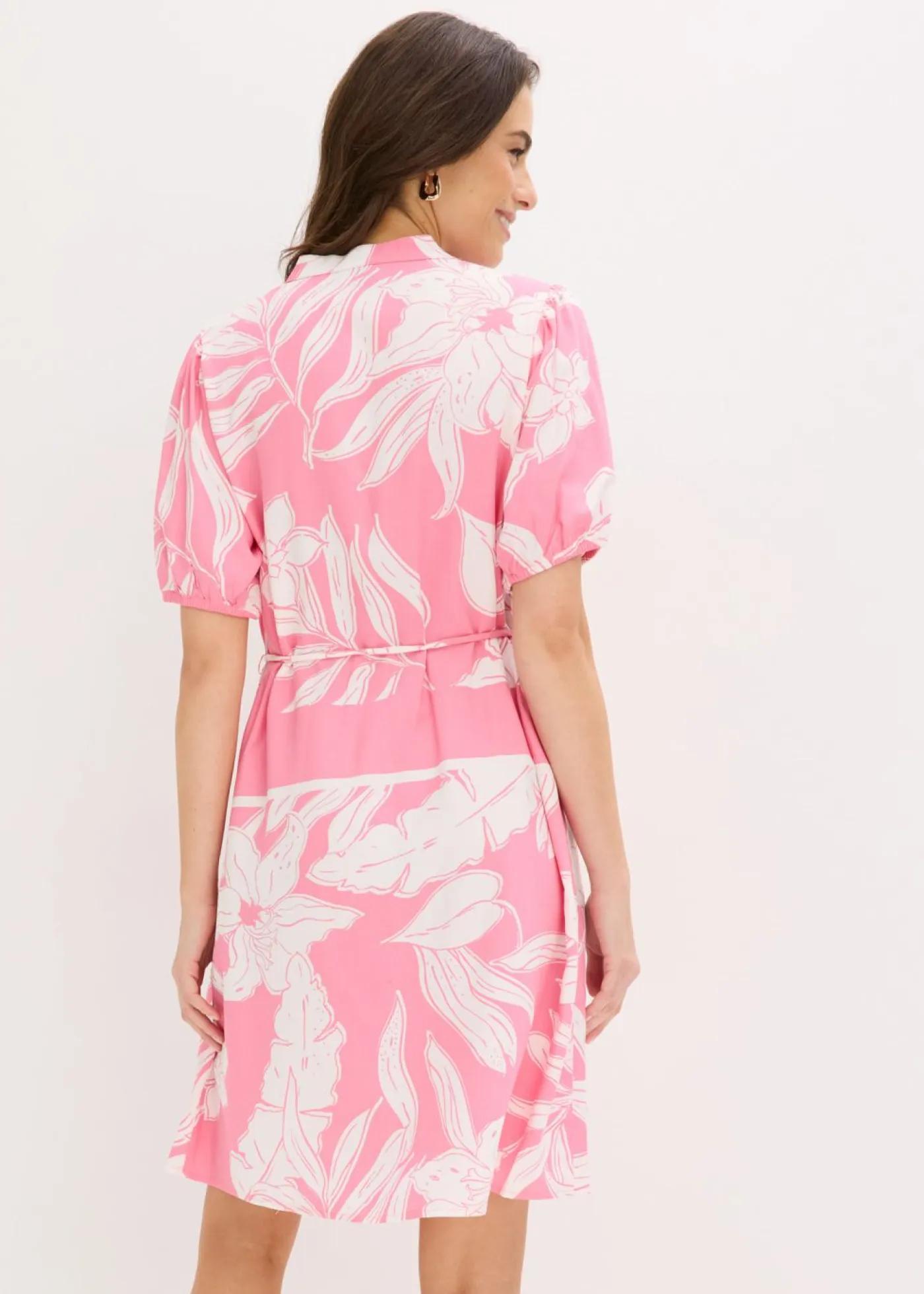 Best Vestido tipo túnica de viscosa fluida Mujer Vestidos|Novedades