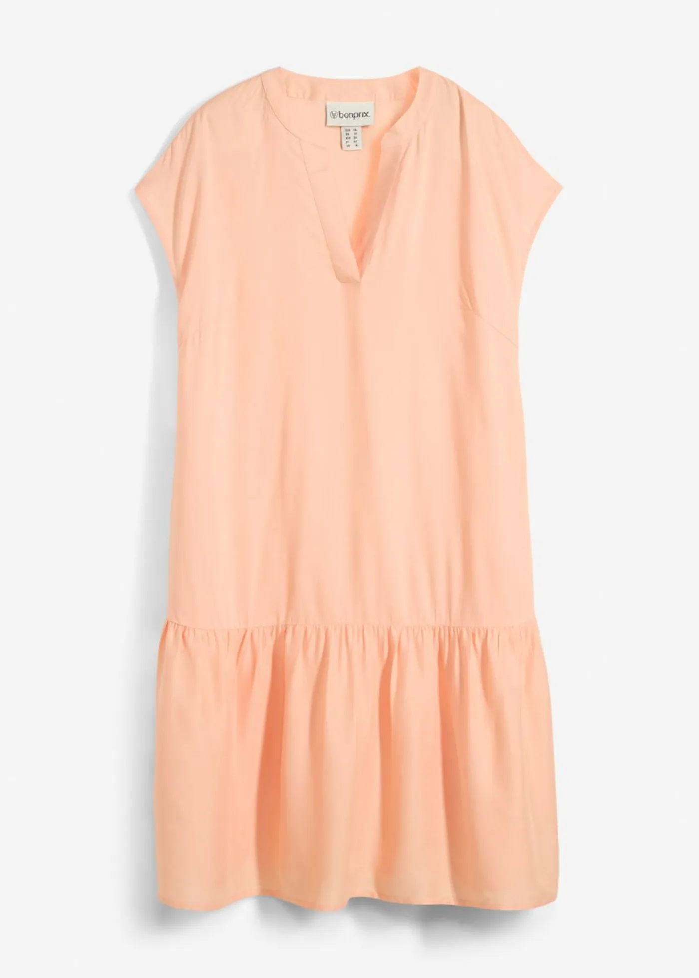 Vestido tipo túnica de viscosa fina Mujer Vestidos