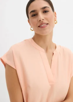 Vestido tipo túnica de viscosa fina Mujer Vestidos