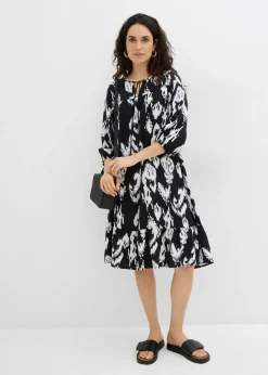 New Vestido tipo túnica de viscosa pura Mujer Conjuntos De Ropa|Vestidos