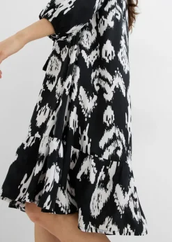 New Vestido tipo túnica de viscosa pura Mujer Conjuntos De Ropa|Vestidos