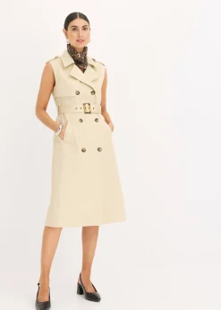 Best Vestido trench con cinturón (2 piezas) Mujer Vestidos