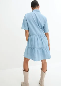 Hot Vestido vaquero Mujer Vestidos
