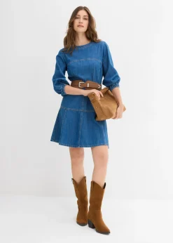 Online Vestido vaquero de algodón puro Mujer Vestidos