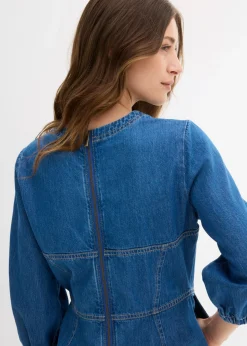 Online Vestido vaquero de algodón puro Mujer Vestidos