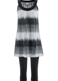 Discount Vestido y leggings capri (2 piezas) Mujer Vestidos|Pantalones