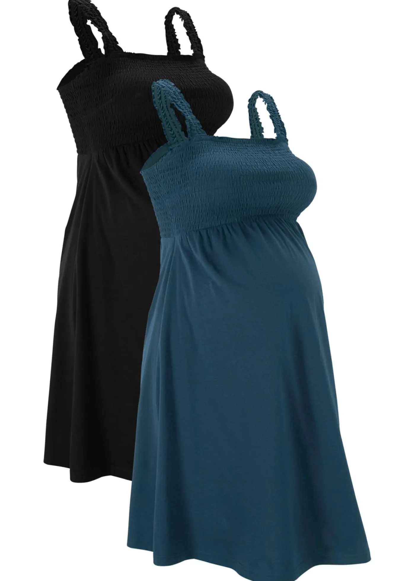 Outlet Vestidos premamá de algodón orgánico (2 unidades) Mujer Premamá