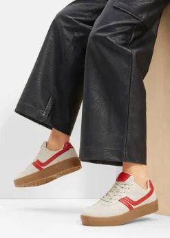 New Zapatillas con plataforma de estilo retro Mujer Tendencias·Zapatos Veganos|Novedades