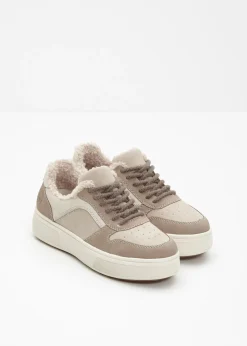 Sale Zapatillas con plataforma cómodas y forradas de Rieker Mujer Zapatos De Marca·Rieker|Botas De Pelo