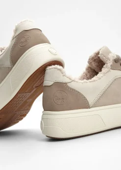 Sale Zapatillas con plataforma cómodas y forradas de Rieker Mujer Zapatos De Marca·Rieker|Botas De Pelo
