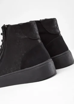 New Zapatillas de caña alta con patrón floral Mujer Tendencias·Zapatos Veganos|Zapatillas