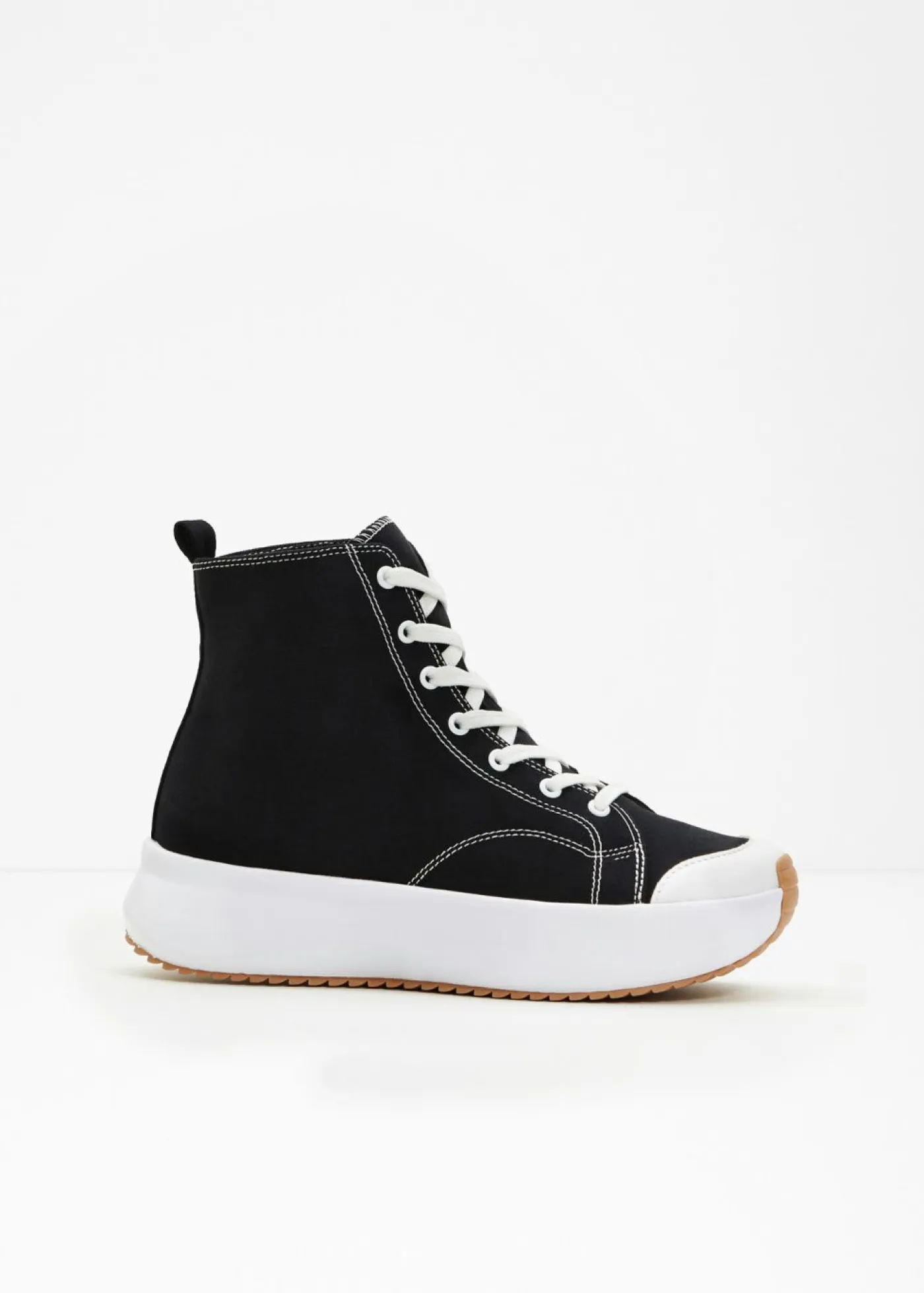 Zapatillas deportivas altas con plataforma Mujer Tendencias·Zapatos Veganos|Zapatillas