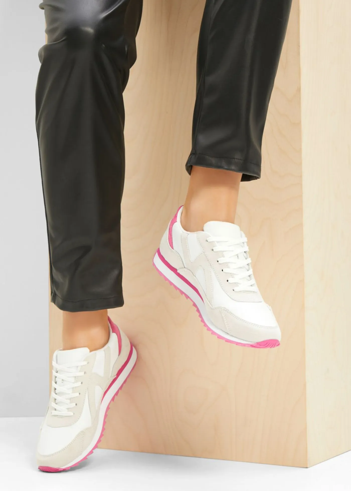 Sale Zapatillas deportivas con suela perfilada Mujer Tendencias·Zapatos Veganos|Zapatillas