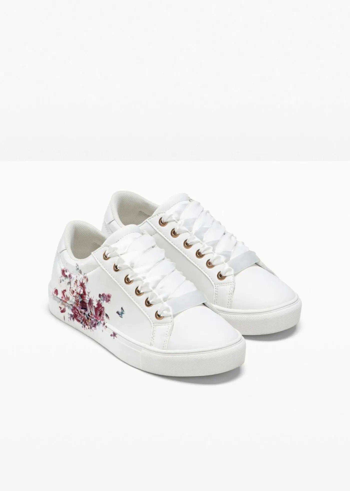 Sale Zapatillas deportivas con estampado de flores Mujer Tendencias·Zapatos Veganos|Novedades
