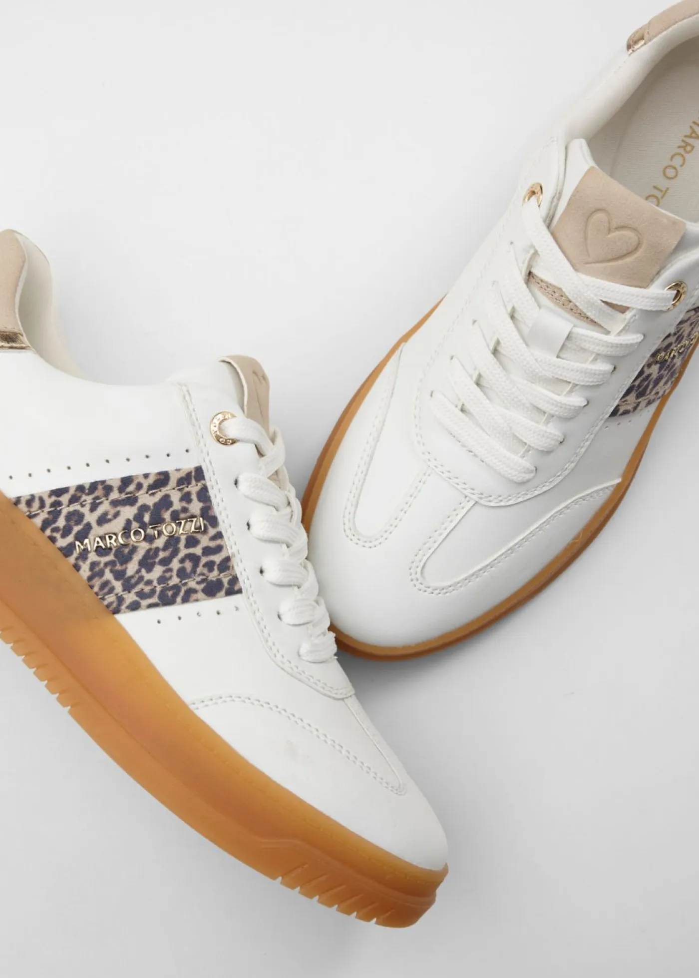 Discount Zapatillas deportivas de Marco Tozzi con plataforma y look retro Mujer Zapatos De Marca·Marco Tozzi|Novedades
