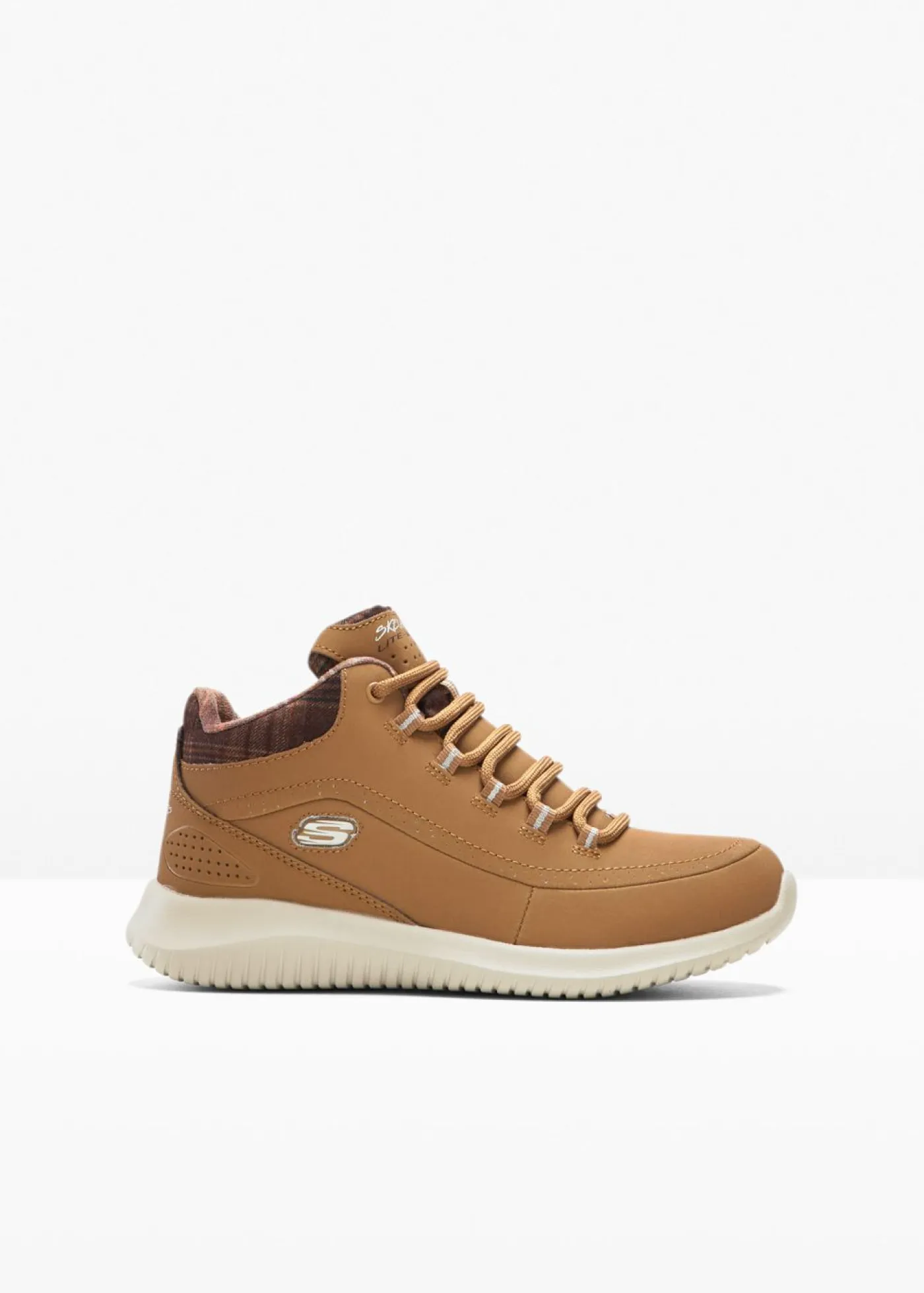 Sale Zapatillas deportivas de caña alta de Skechers con espuma viscoelástica Mujer Zapatos De Marca·Skechers|Zapatillas