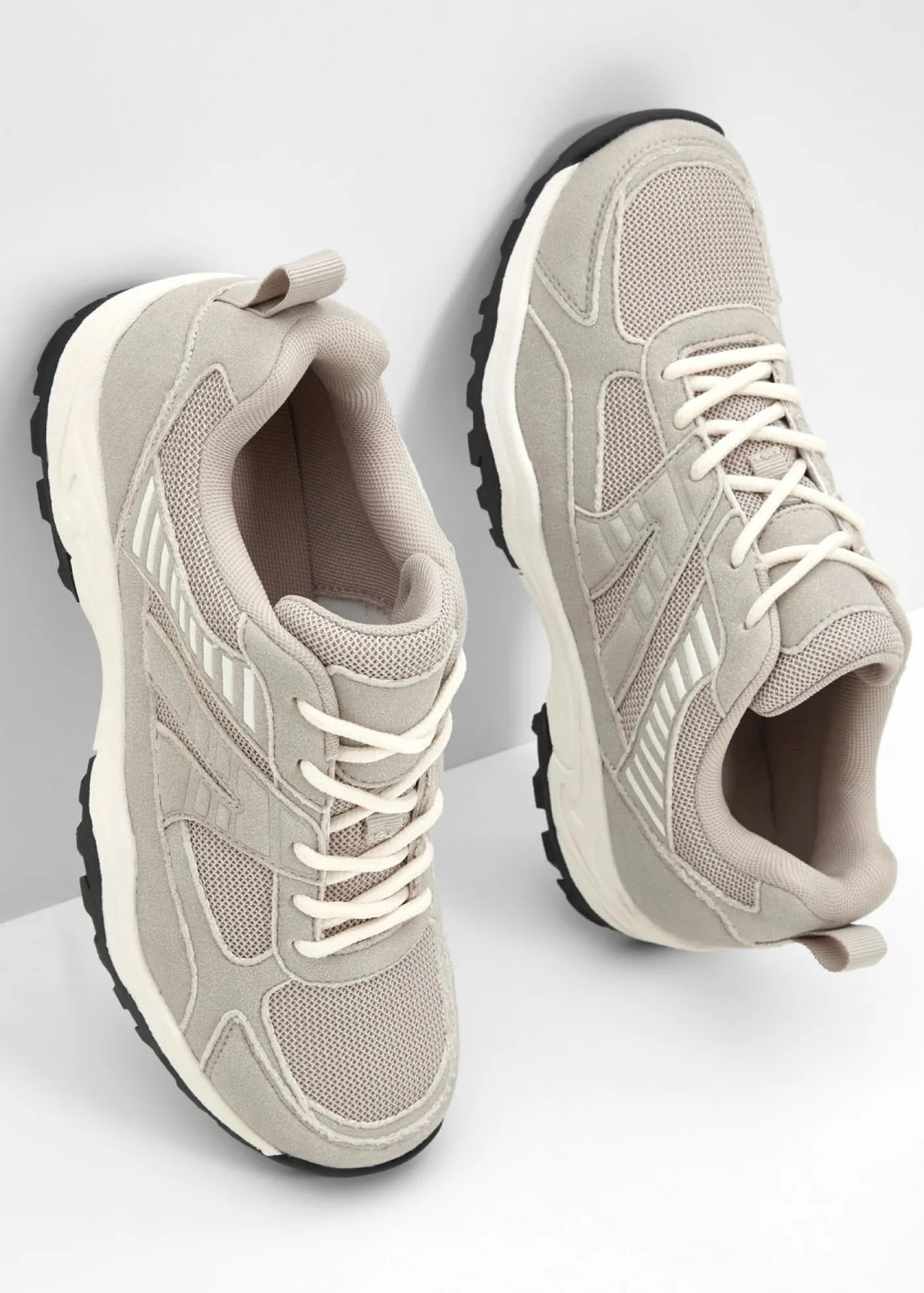 Discount Zapatillas deportivas tipo chunky con inserto de malla Mujer Tendencias·Zapatos Veganos|Zapatillas Deportivas