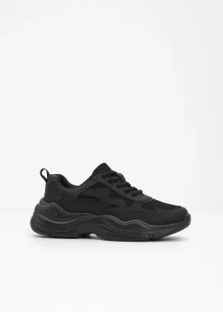 Hot Zapatillas deportivas tipo chunky con inserto de malla Mujer Tendencias·Zapatos Veganos|Zapatillas
