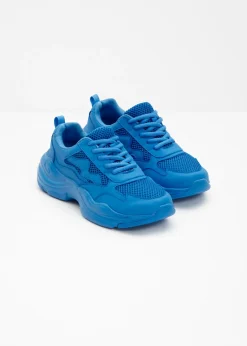 Best Zapatillas deportivas tipo chunky con inserto de malla Mujer Tendencias·Zapatos Veganos|Zapatillas