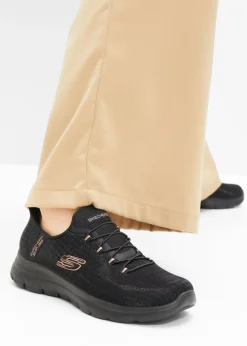 Zapatillas sin cordones de Skechers con espuma viscoelástica Mujer Zapatos De Marca·Skechers|Zapatos Cómodos