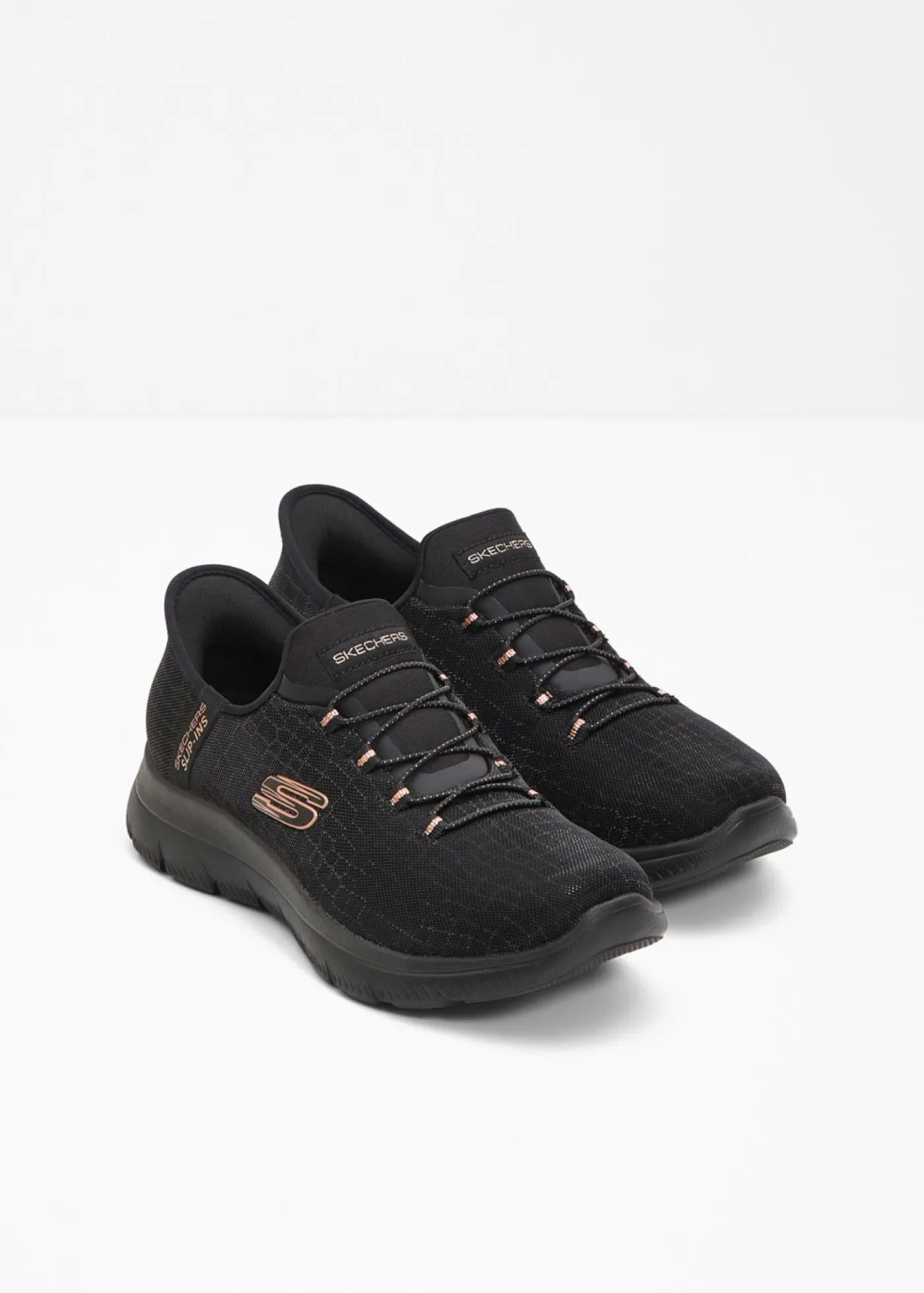 Zapatillas sin cordones de Skechers con espuma viscoelástica Mujer Zapatos De Marca·Skechers|Zapatos Cómodos