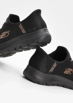 Zapatillas sin cordones de Skechers con espuma viscoelástica Mujer Zapatos De Marca·Skechers|Zapatos Cómodos