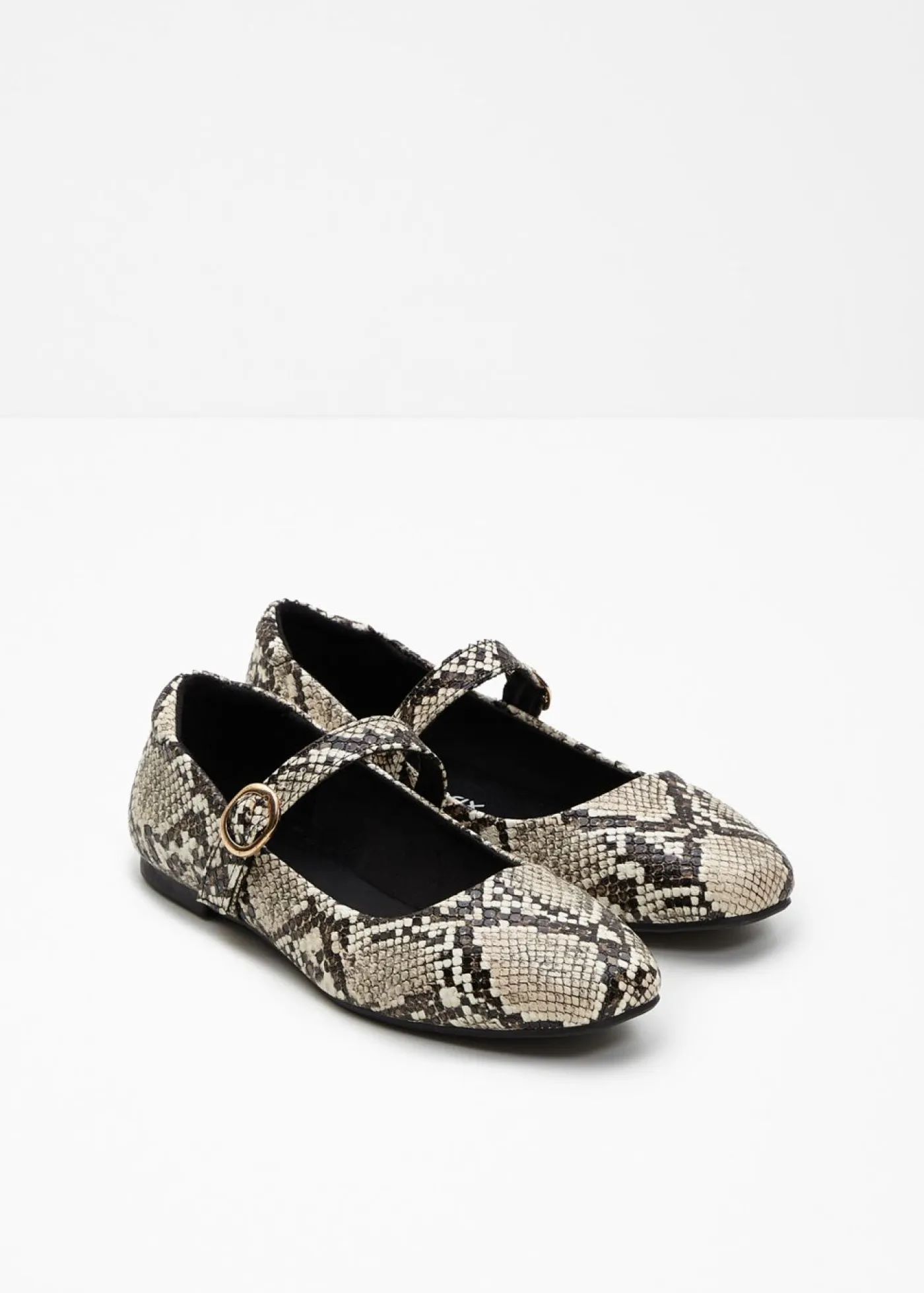 Outlet Zapato tipo Mary Jane con estampado animal Mujer Zapatos Primavera-Verano|Novedades