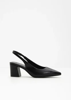 Online Zapatos con tacón grueso y talón al descubierto Mujer Zapatos De Salón