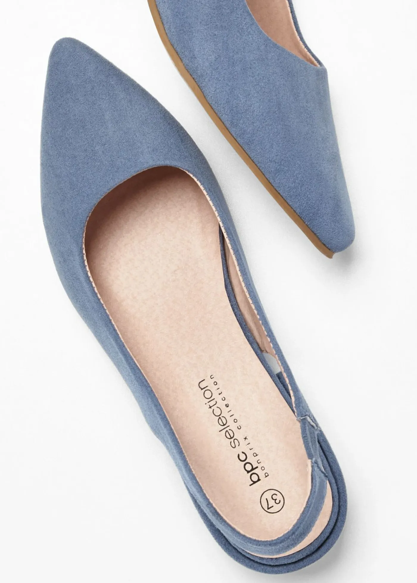 Clearance Zapatos con tacón plano y talón al descubierto Mujer Zapatos De Salón|Novedades