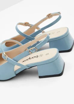 Best Zapatos con talón al descubierto y tira Mujer Tendencias·Zapatos Veganos|Zapatos De Salón