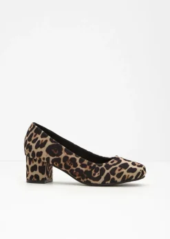 New Zapatos de salón con aspecto animal Mujer Zapatos De Salón|Novedades