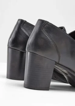New Zapatos de tacón cerrados de piel Mujer Zapatos De Salón