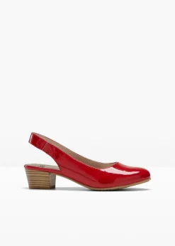 Sale Zapatos de tacón con el talón al descubierto Jana de ancho cómodo Mujer Zapatos De Marca·Jana|Zapatos Cómodos